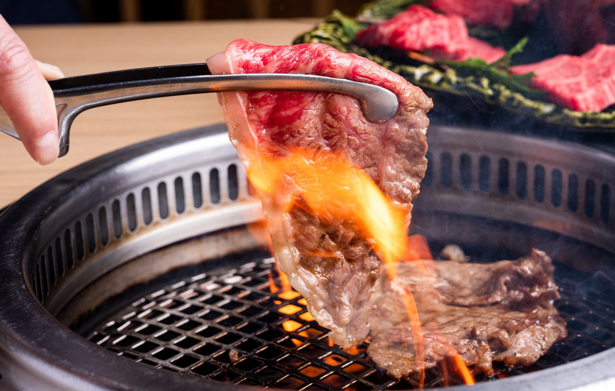 焼肉すき焼き 純 梅田本店 黒毛和牛 夏の炙り焼肉シリーズ